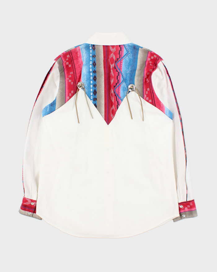 Vintage 80s Korol Ranch Snap Button Western Shirt - M