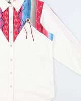 Vintage 80s Korol Ranch Snap Button Western Shirt - M
