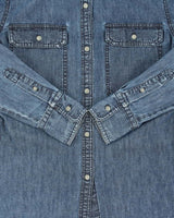 Vintage Y2K 00s Lauren Ralph Lauren Long Sleeve Denim Shirt - S