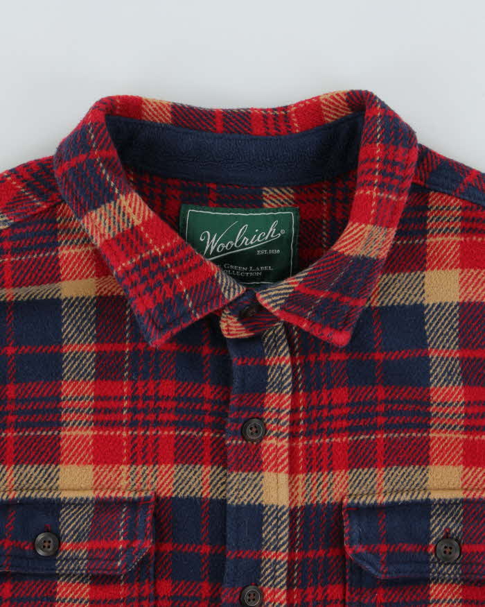 Vintage Woolrich Heavyweight Flannel Shirt - XL