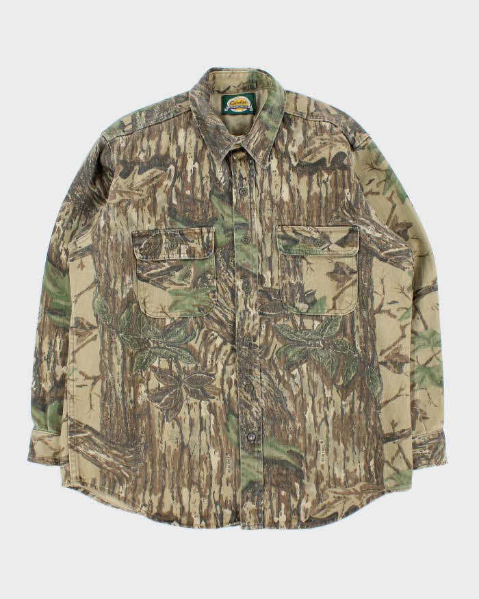 Vintage Cabelas Realtree Heavyweight Camouflage Shirt - L