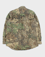Vintage Cabelas Realtree Heavyweight Camouflage Shirt - L