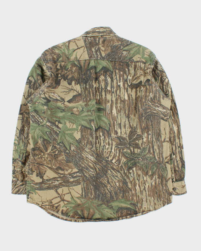 Vintage Cabelas Realtree Heavyweight Camouflage Shirt - L