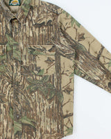 Vintage Cabelas Realtree Heavyweight Camouflage Shirt - L