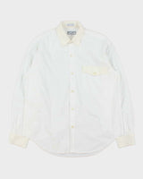 Vintage 90s Yves Saint Laurent Two Tone Shirt - M