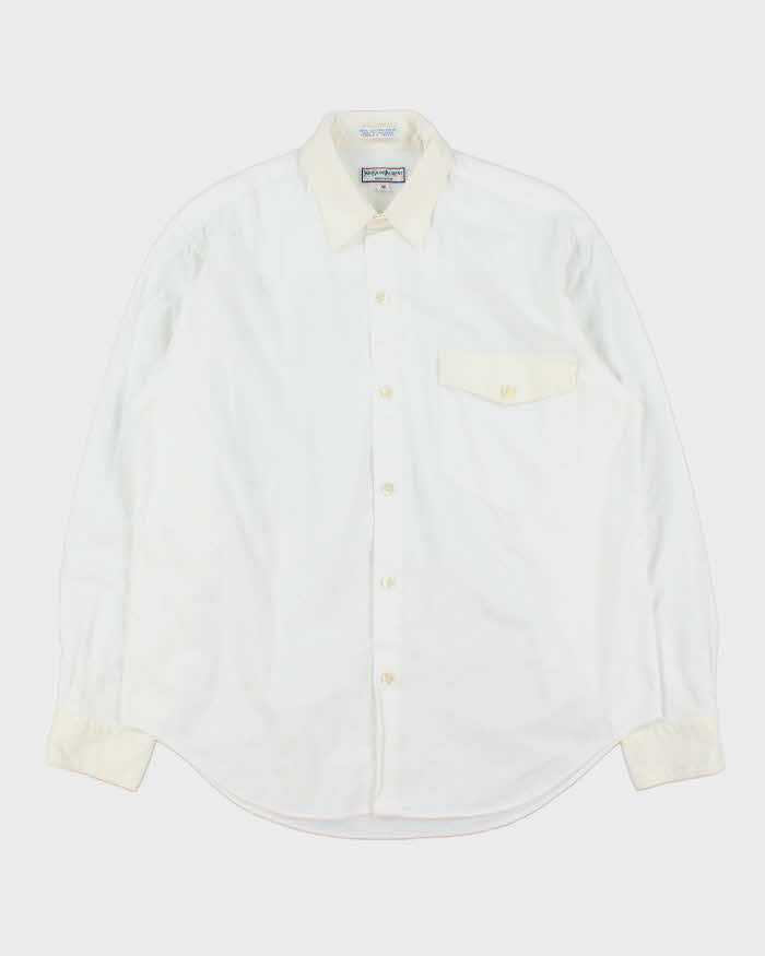 Vintage 90s Yves Saint Laurent Two Tone Shirt - M