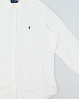 Vintage Ralph Lauren Oversized Linen Shirt - XL