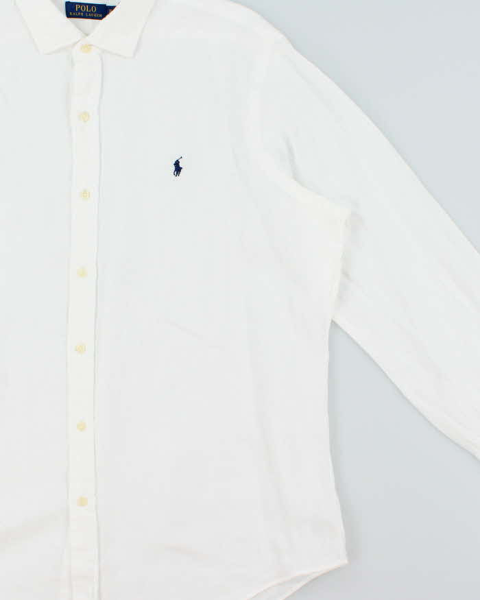 Vintage Ralph Lauren Oversized Linen Shirt - XL