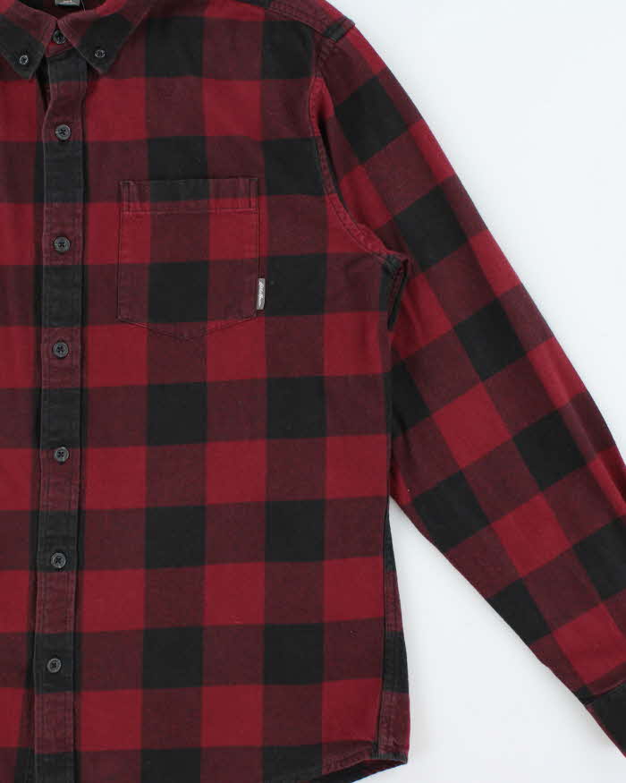 Vintage Eddie Bauer Buffalo Plaid Classic Fit Long Sleeve Flannel Shirt - L