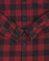 Vintage Eddie Bauer Buffalo Plaid Classic Fit Long Sleeve Flannel Shirt - L