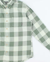 Vintage Eddie Bauer Buffalo Plaid Classic Fit Long Sleeve Flannel Shirt - L