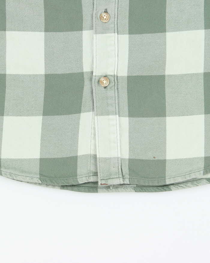 Vintage Eddie Bauer Buffalo Plaid Classic Fit Long Sleeve Flannel Shirt - L