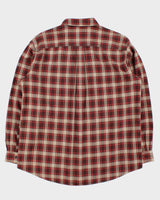 Vintage L.L.Bean Plaid Traditional Fit Long Sleeve Flannel Shirt - L