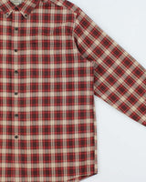 Vintage L.L.Bean Plaid Traditional Fit Long Sleeve Flannel Shirt - L