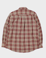 Vintage 00s L.L.Bean Plaid Long Sleeve Flannel Shirt - M