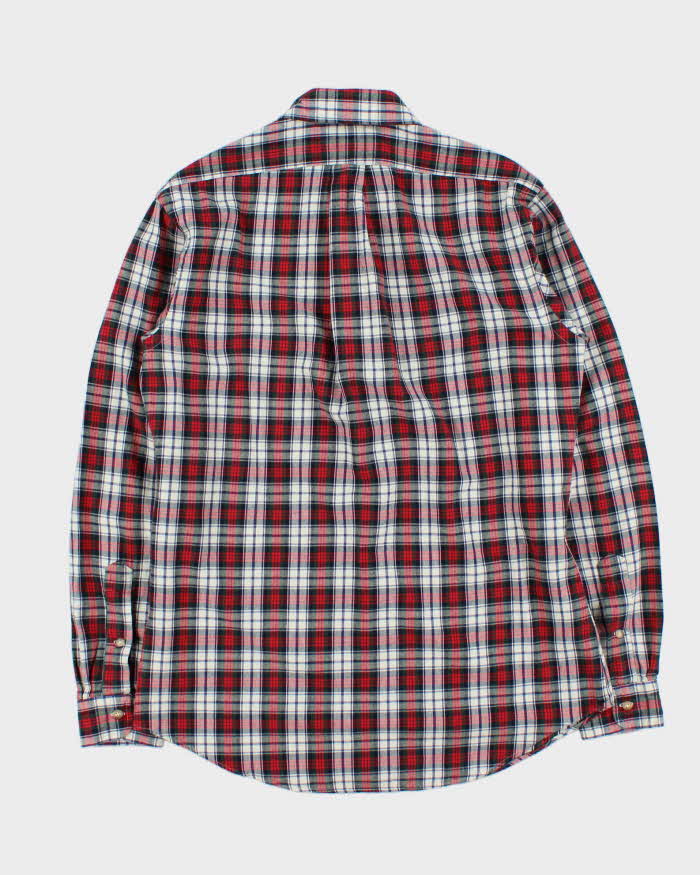 Vintage 00s Polo Ralph Lauren Plaid Long Sleeve Flannel Shirt - M