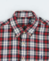 Vintage 00s Polo Ralph Lauren Plaid Long Sleeve Flannel Shirt - M