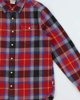 Vintage The North Face Heavyweight Plaid Long Sleeve Flannel Shirt - L