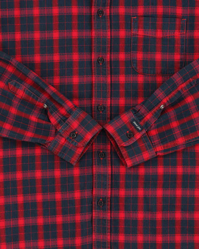 Vintage Y2K 00s Diesel Plaid Long Sleeve Flannel Shirt - XL
