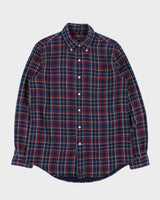 Vintage Polo Ralph Lauren Plaid Classic Fit Long Sleeve Flannel Shirt - M
