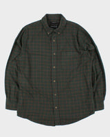 Vintage Christian Lacroix Modern Fit Long Sleeve Flannel Shirt - XL