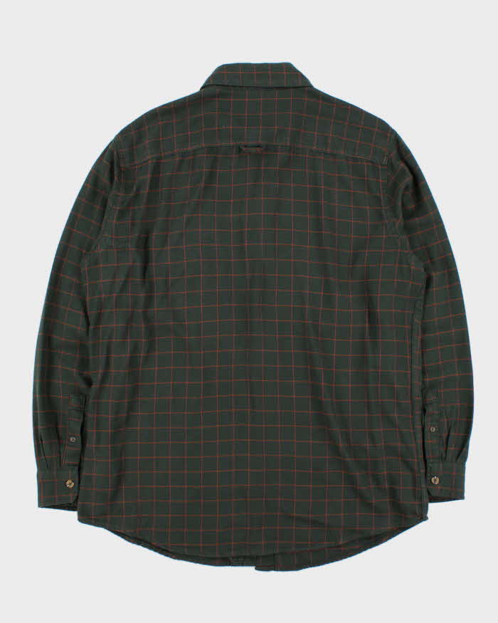 Vintage Christian Lacroix Modern Fit Long Sleeve Flannel Shirt - XL