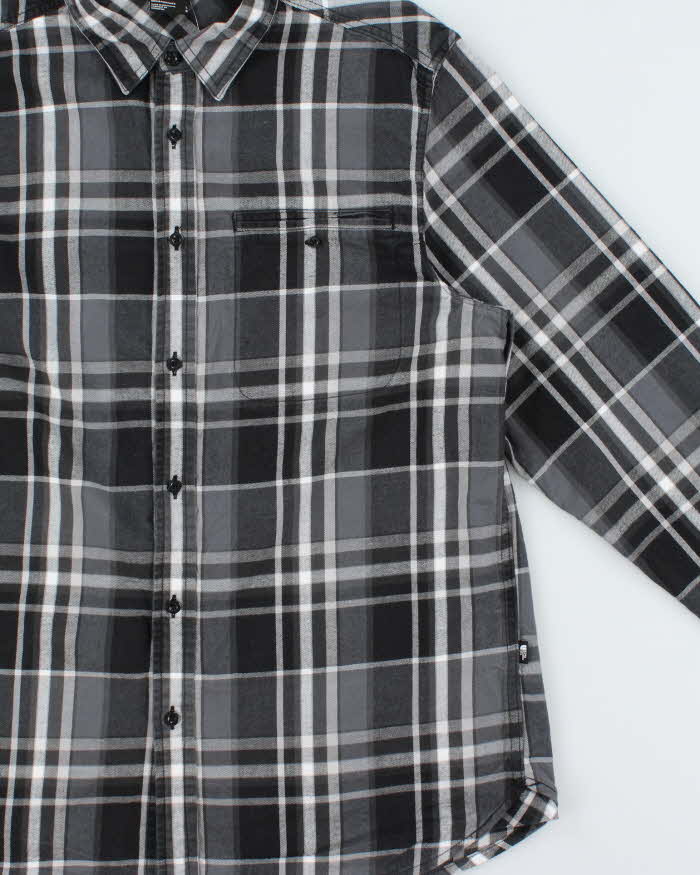 Vintage The North Face Plaid Long Sleeve Flannel Shirt - L