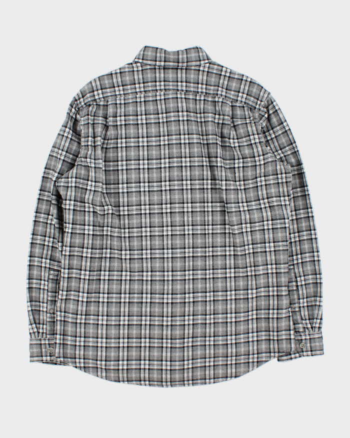 Vintage Eddie Bauer Plaid Relaxed Fit Long Sleeve Flannel Shirt - M