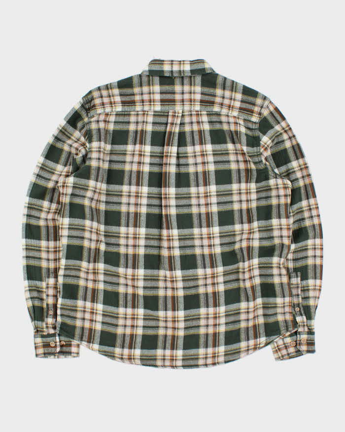 Vintage Eddie Bauer Plaid Long Sleeve Flannel Shirt - L
