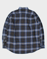 Vintage Eddie Bauer Plaid Relaxed Fit Long Sleeve Flannel Shirt - L