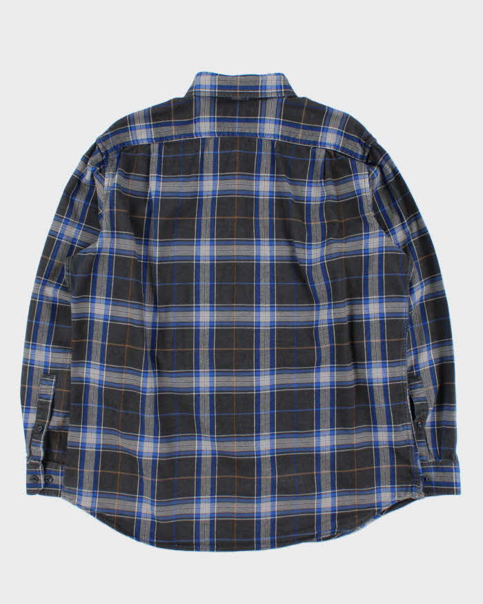 Vintage Eddie Bauer Plaid Relaxed Fit Long Sleeve Flannel Shirt - L