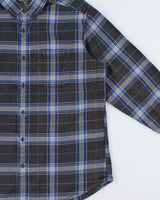Vintage Eddie Bauer Plaid Relaxed Fit Long Sleeve Flannel Shirt - L