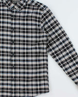 Vintage Eddie Bauer Plaid Classic Fit Long Sleeve Flannel Shirt - M