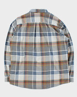 Vintage Eddie Bauer Plaid Classic Fit Long Sleeve Flannel Shirt - XL