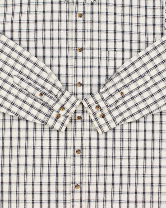 Vintage 00s Eddie Bauer Plaid Long Sleeve Flannel Shirt - S