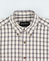 Vintage 00s Eddie Bauer Plaid Long Sleeve Flannel Shirt - S