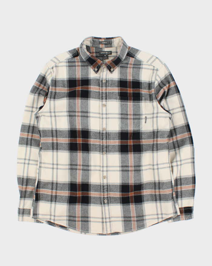 Vintage Eddie Bauer Plaid Classic Fit Long Sleeve Flannel Shirt - L