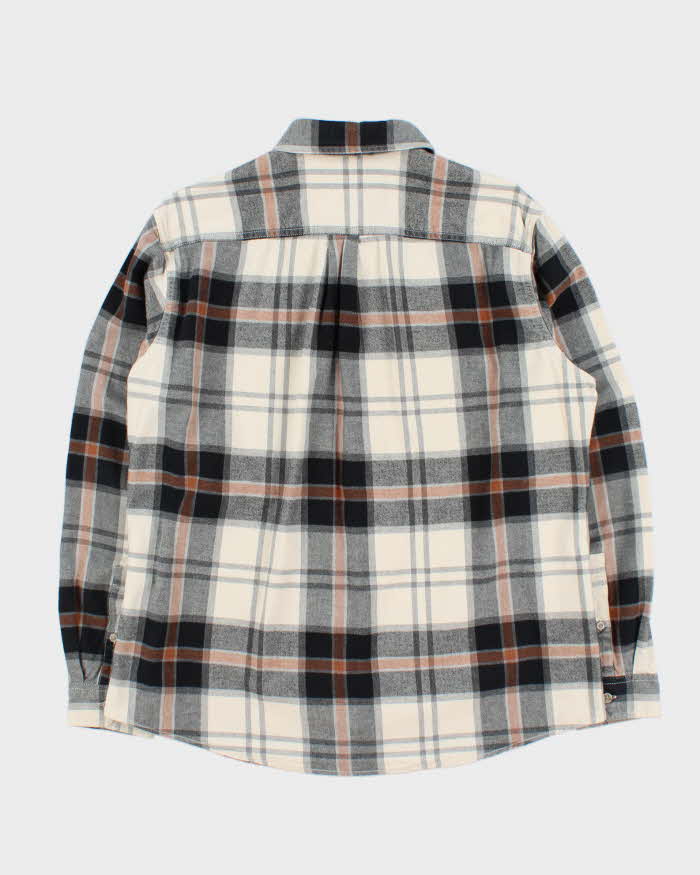 Vintage Eddie Bauer Plaid Classic Fit Long Sleeve Flannel Shirt - L