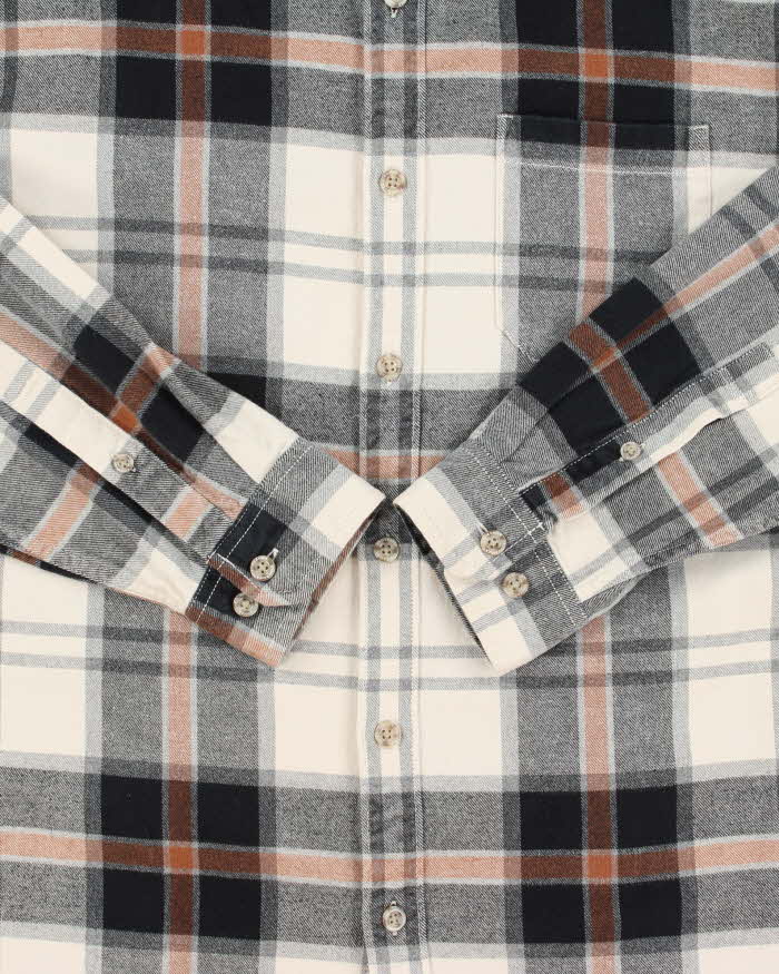 Vintage Eddie Bauer Plaid Classic Fit Long Sleeve Flannel Shirt - L