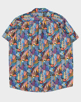 Vintage Patagonia Pattern Short Sleeve Shirt - XXL