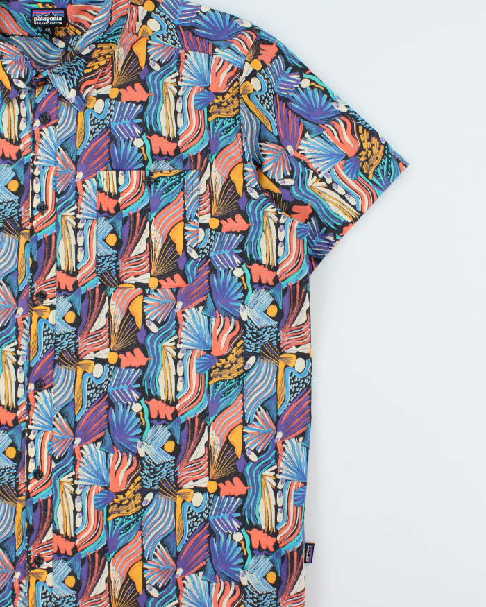 Vintage Patagonia Pattern Short Sleeve Shirt - XXL