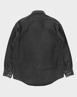 Vintage 1990s Carhartt Long Sleeve Denim Workwear Shirt - M