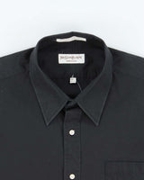 Vintage 1990s Yves Saint Laurent Long Sleeve Dress Shirt - L