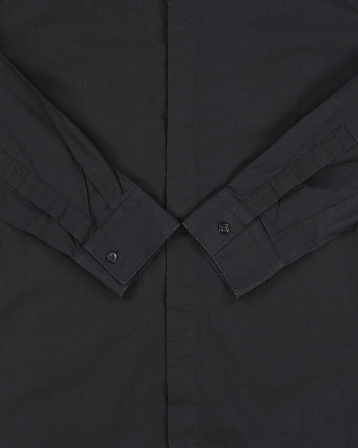 Vintage Givenchy Embroidered Star Contemporary Fit Long Sleeve Shirt - M