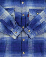 Vintage 1990s Scope Studio Canal Thermo Lined Wool Plaid Long Sleeve Flannel Workwear Shirt - M