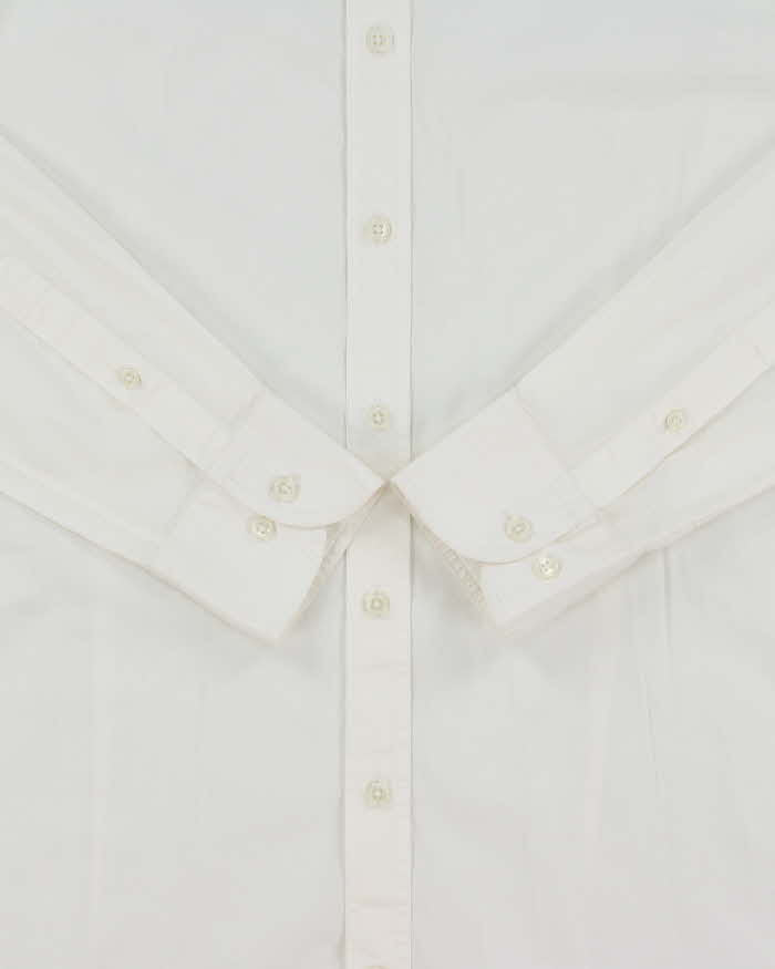 Vintage Armani Collezioni Slim Fit Long Sleeve Dress Shirt - S