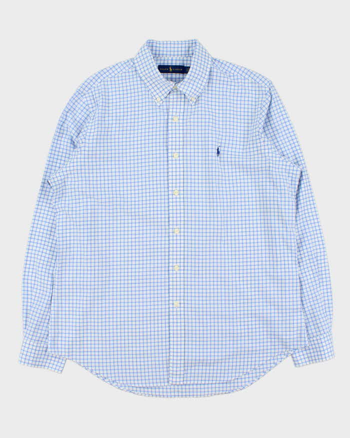 Vintage Polo Ralph Lauren Gingham Check Long Sleeve Shirt - L