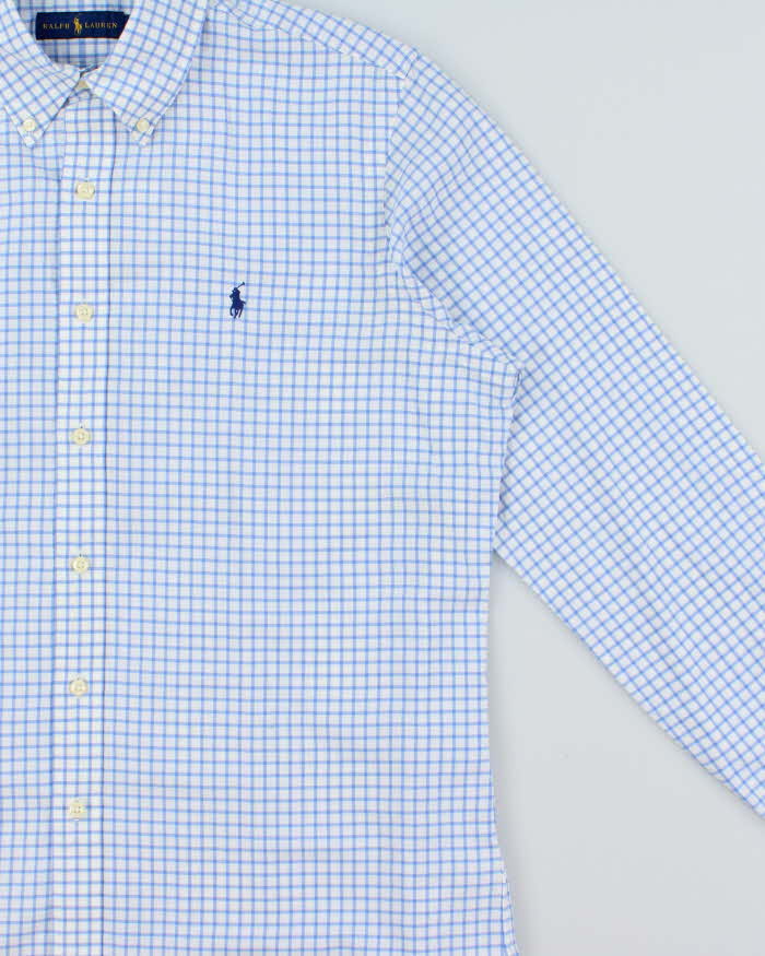 Vintage Polo Ralph Lauren Gingham Check Long Sleeve Shirt - L