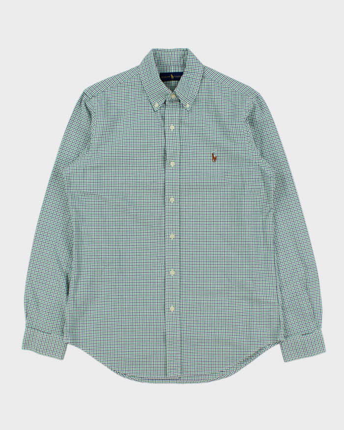Vintage Ralph Lauren Tattersall Check Long Sleeve Shirt - S