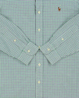 Vintage Ralph Lauren Tattersall Check Long Sleeve Shirt - S